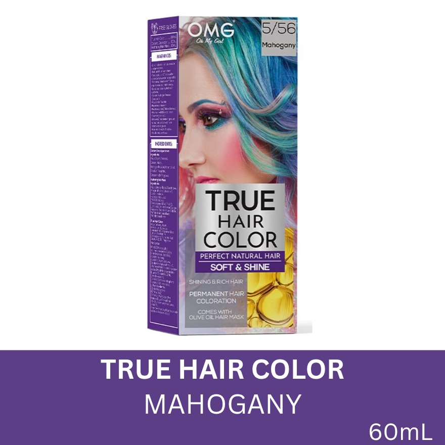 True Hair Color 60ml - 5.56 Mahogany