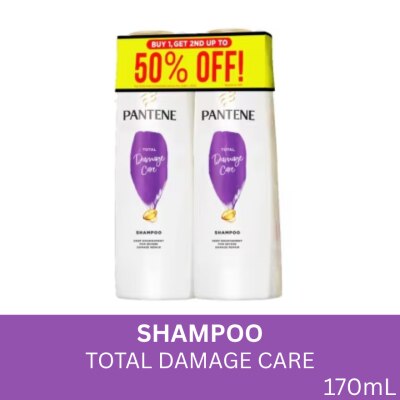 PANTENE PANTENE Shampoo Damage Care 170ml Buy 1 Get the 2nd at 50% Off