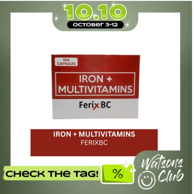 FERIX Iron + Multivitamins 1s (sold per piece) image