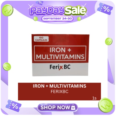 FERIX Iron + Multivitamins 1s (sold per piece) image