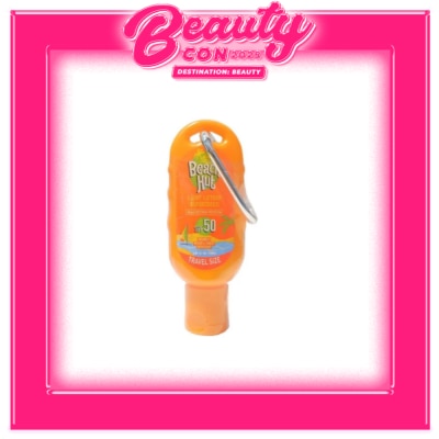 BEACH HUT BEACH HUT Spf50 40ml Lotion W/ Carabiner