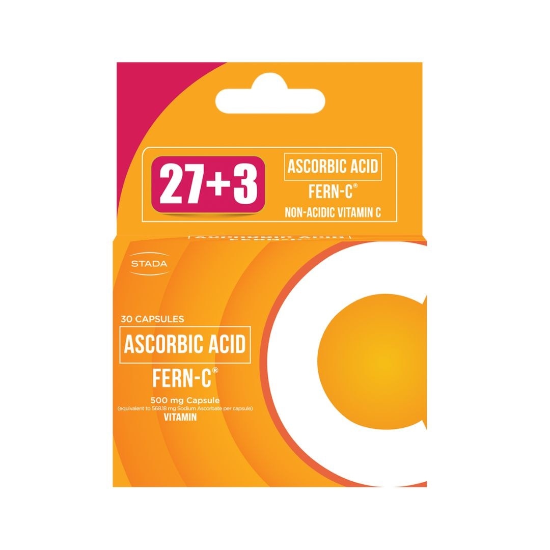 Ascorbic Acid (As Sodium Ascorbate) 27+3 Capsules