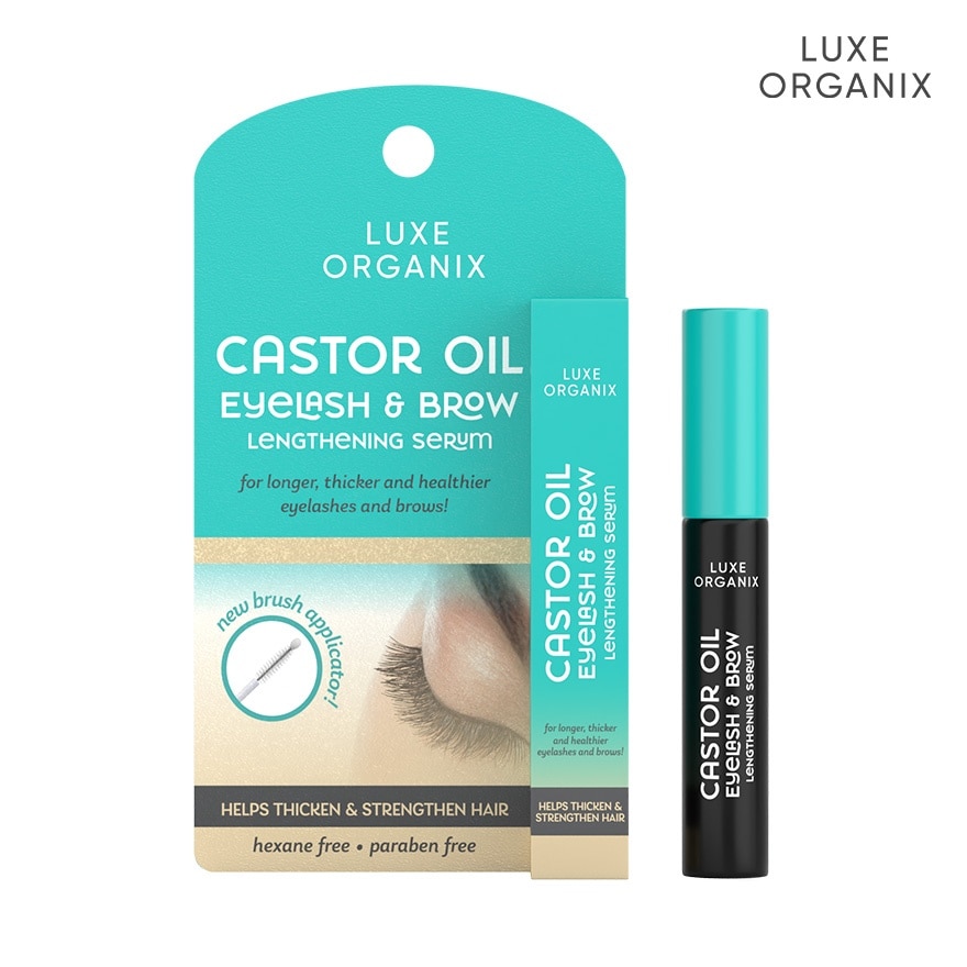 Castor Oil Dual Tip Eyelash & Brow Growth Serum 12ml