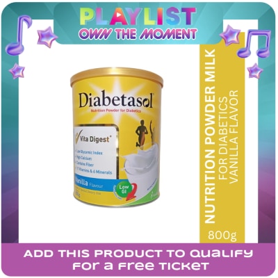 DIABETASOL - Vanilla 800g