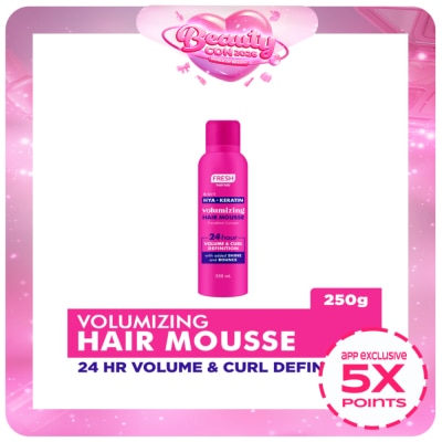 FRESH - FRESH Hairlab 6 in 1 Hya+Keratin Volumizing Hair Mousse 250mL