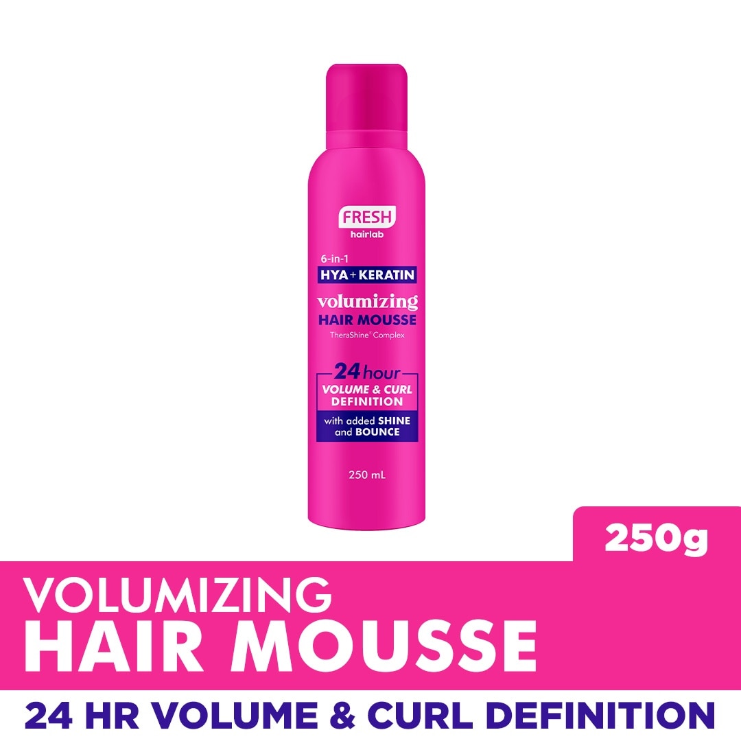 FRESH Hairlab 6 in 1 Hya+Keratin Volumizing Hair Mousse 250mL