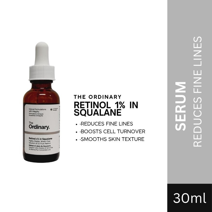 Retinol 1% in Squalane - 30ml