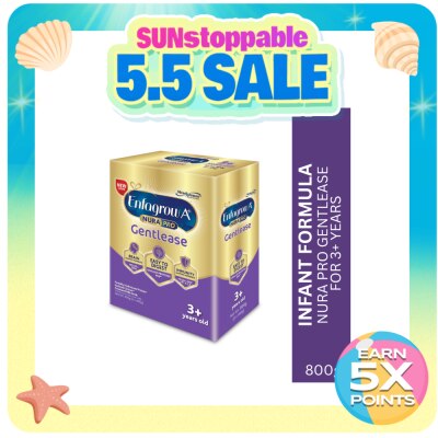 ENFAGROW - A+ Nurapro Gentlease 3+ Above 3 Years Old 800g