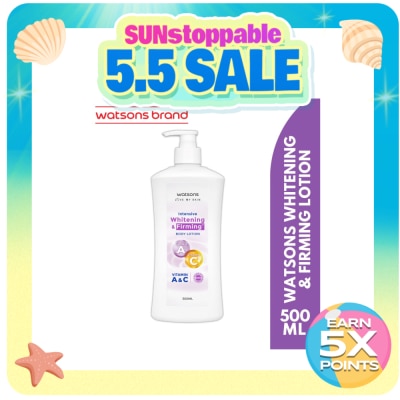 WATSONS - Intensive Whitening and Firming Body Lotion 500ml