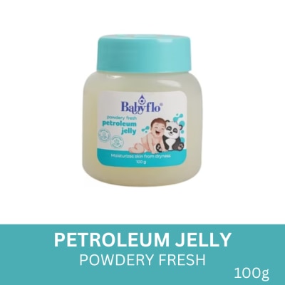 BABYFLO Babyflo Petroleum Jelly - Powdery Scent 100G