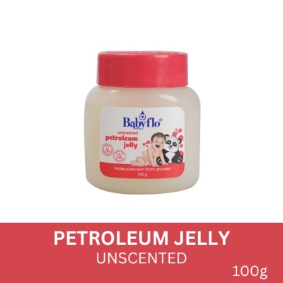 BABYFLO Babyflo Petroleum Jelly – Unscented 100G
