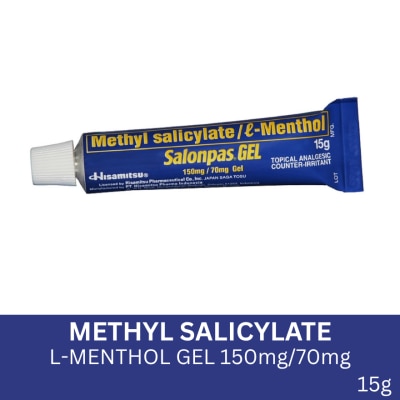 SALONPAS Gel Methyl Salicylate + L - Menthol 15g