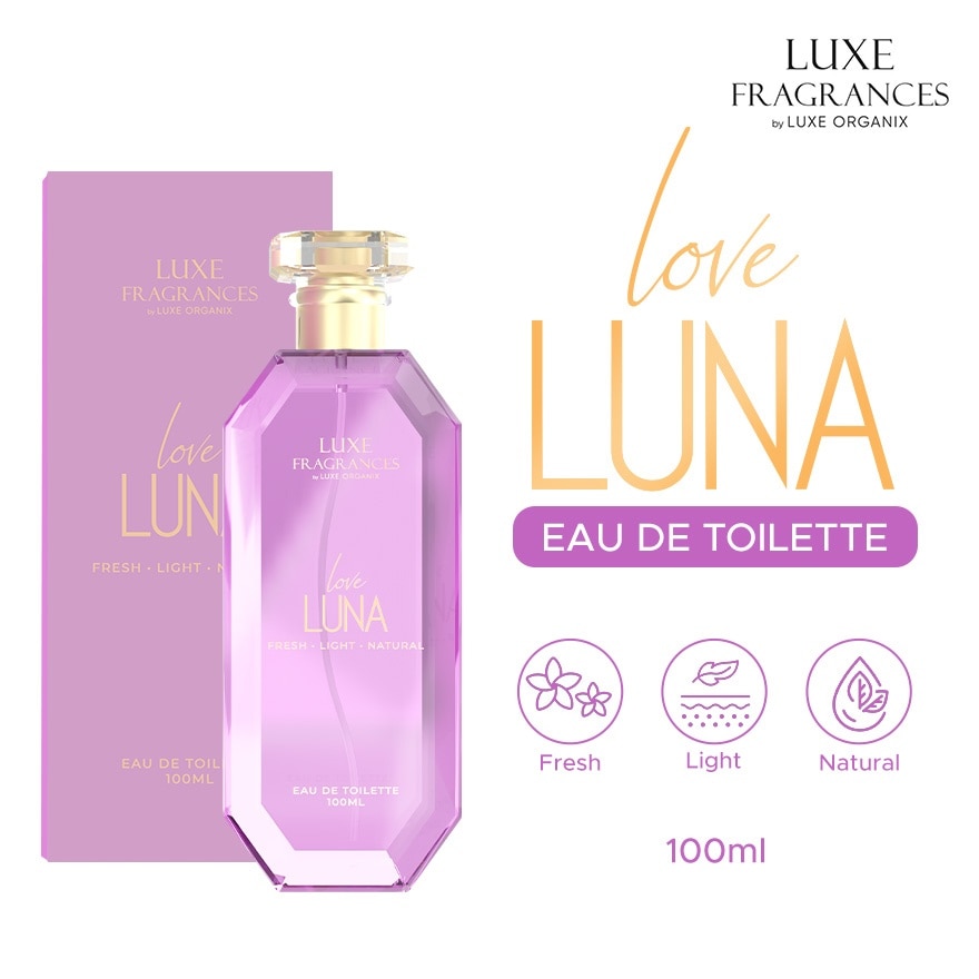 LUXE ORGANIX Love Luna Eau De Toilette 100ml