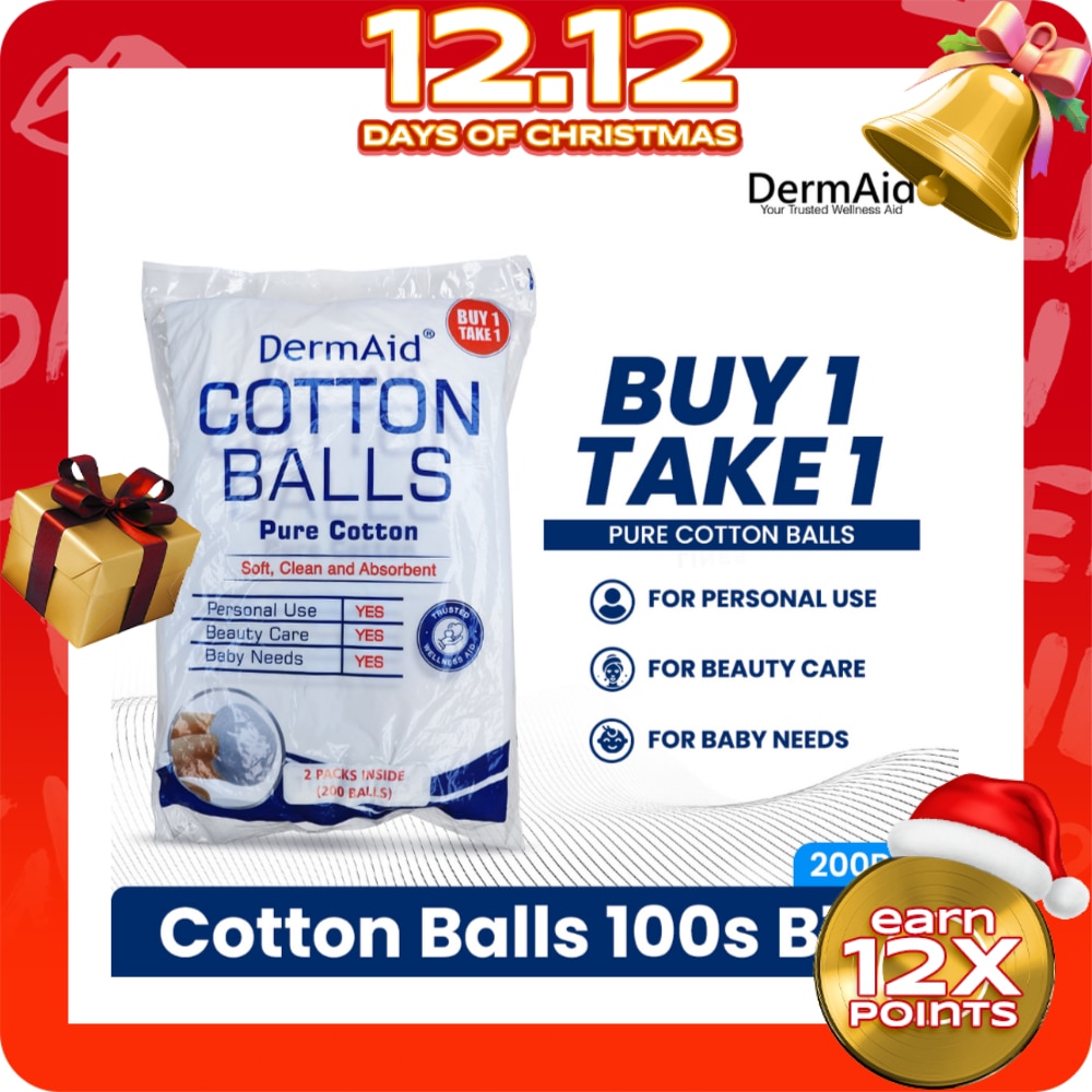 Cotton Balls 100s x 2