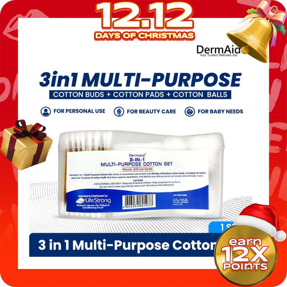 3-in-1 Multipurpose Cotton Set