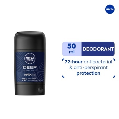 NIVEA - NIVEA Men Deodorant Deep Anti-Perspirant Deodorant Stick 50ml