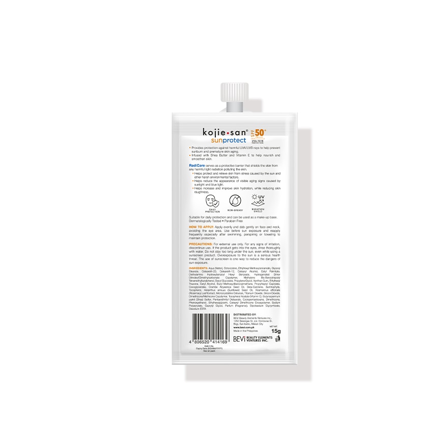 SunProtect SPF50+ PA+++ Face 15g