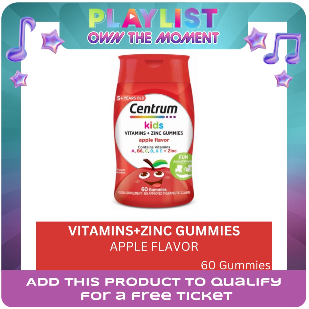 CENTRUM KIDS APPL GUM X 60BOT
