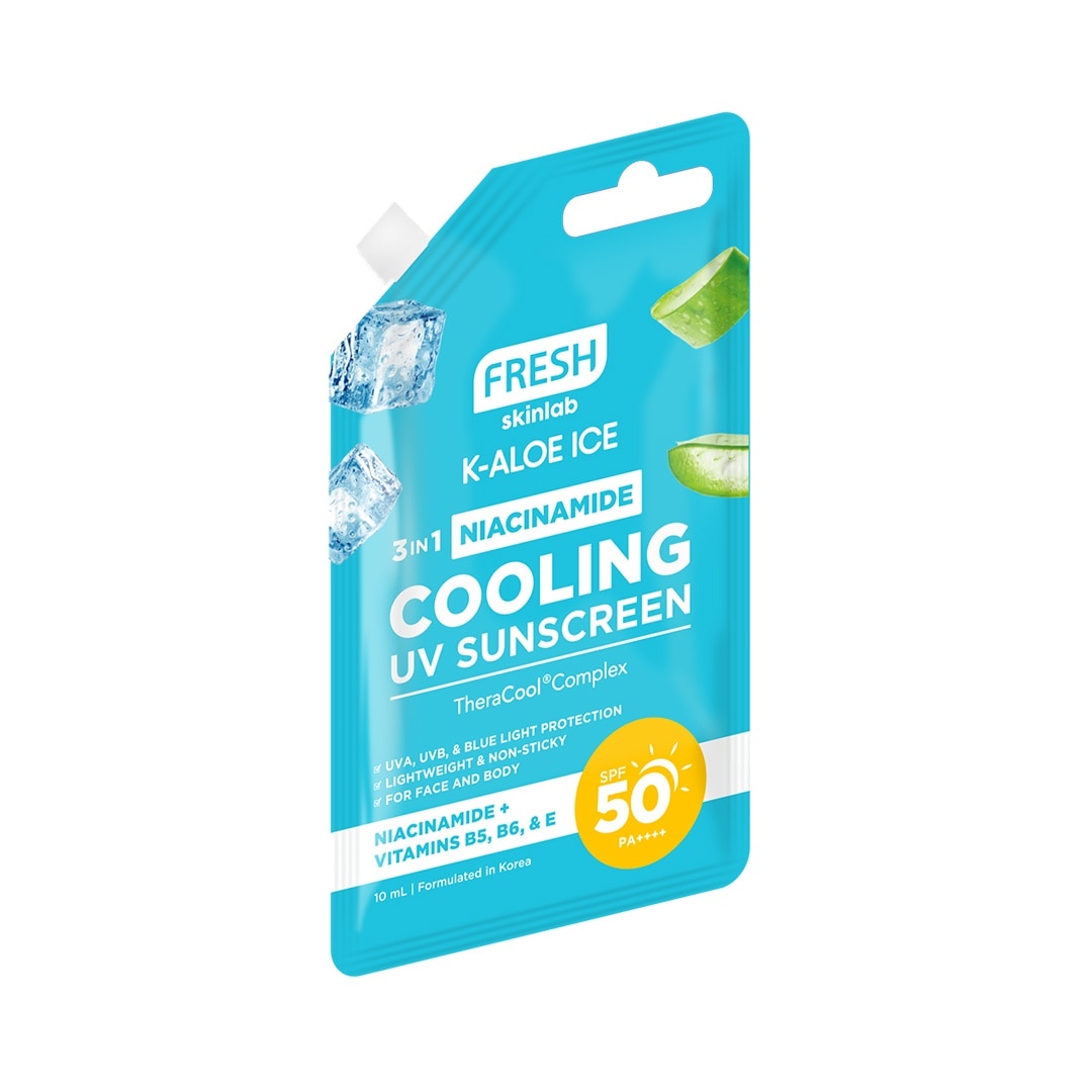 FRESH Skinlab Jeju Aloe Ice 3in1 Niacinamide Cooling UV Sunscreen 10mL