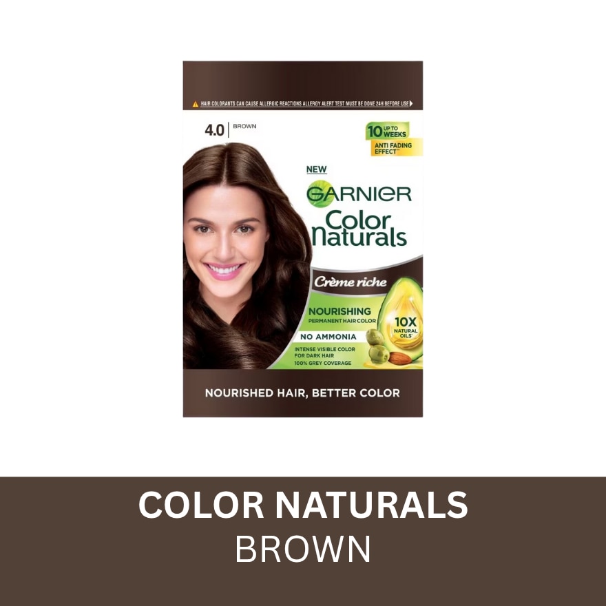Garnier Color Naturals Crème Riche Shade 4.0 Brown