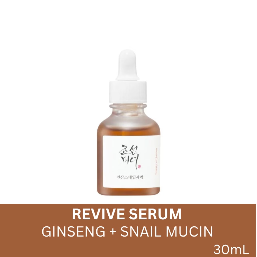BEAUTY OF JOSEONRevive Serum : Ginseng + Snail Mucin 30ml