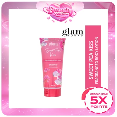 GLAMWORKS - Sweet Pea Kiss Fragrance Body Lotion 400ml