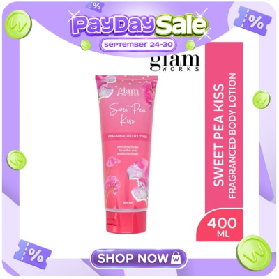 GLAMWORKS Sweet Pea Kiss Fragrance Body Lotion 400ml image