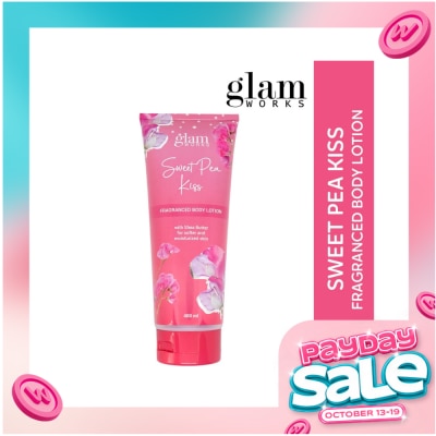 GLAMWORKS Sweet Pea Kiss Fragrance Body Lotion 400ml image