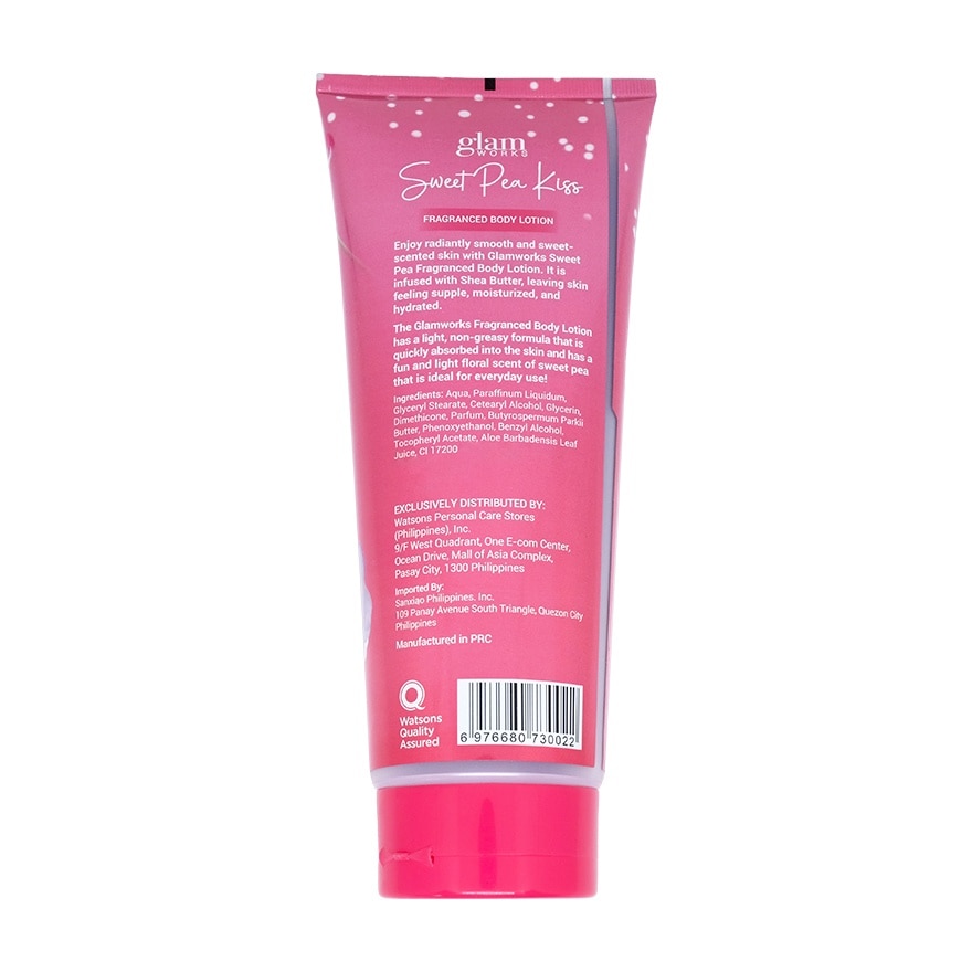 Sweet Pea Kiss Fragrance Body Lotion 400ml