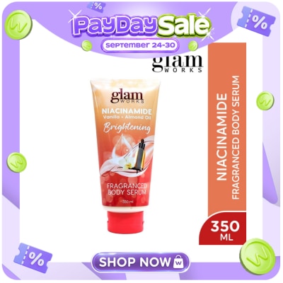 GLAMWORKS GLAMWORKS Niacinamide Brightening Fragranced Body Serum image