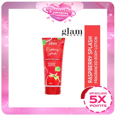 GLAMWORKS - Raspberry Splash Fragrance Body Lotion 400ml