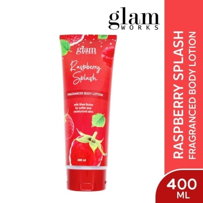 GLAMWORKS Raspberry Splash Fragrance Body Lotion 400ml