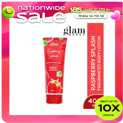 GLAMWORKS - Raspberry Splash Fragrance Body Lotion 400ml