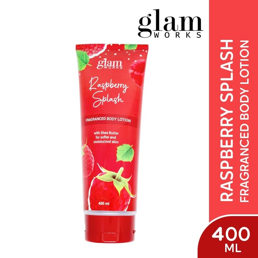 Raspberry Splash Fragrance Body Lotion 400ml