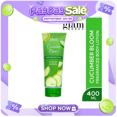 GLAMWORKS Cucumber Bloom Fragrance Body Lotion 400ml image