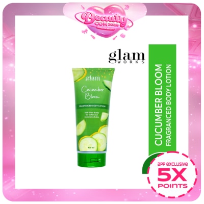 GLAMWORKS - Cucumber Bloom Fragrance Body Lotion 400ml