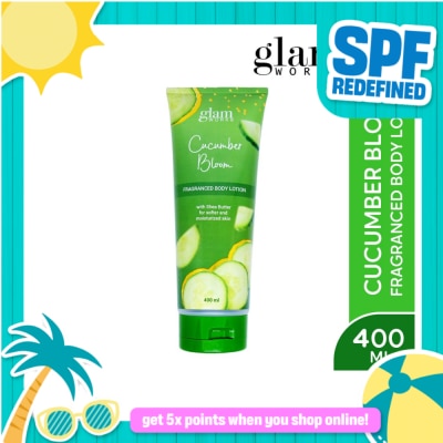 GLAMWORKS - Cucumber Bloom Fragrance Body Lotion 400ml