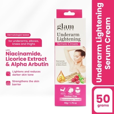 GLAMWORKS Underarm Lightening Serum Cream 50g