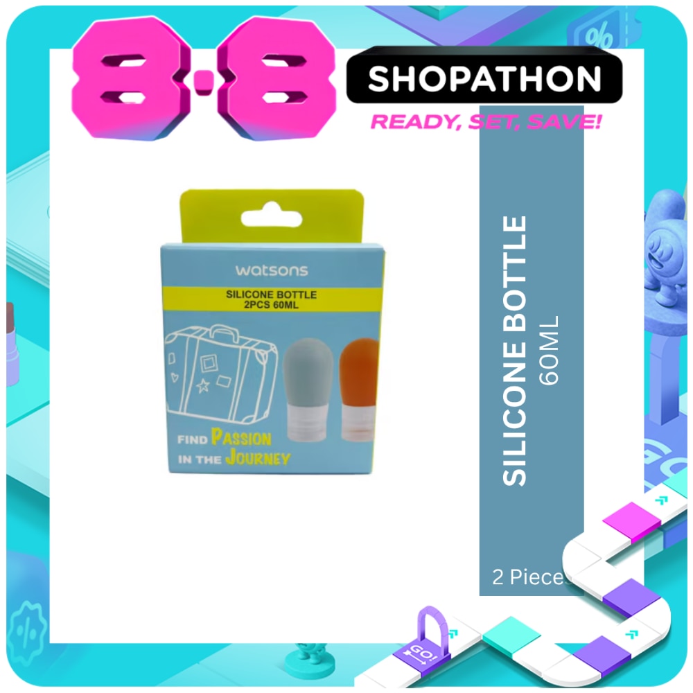 WATSONS Silicon Bottle 60ml 2pcs image