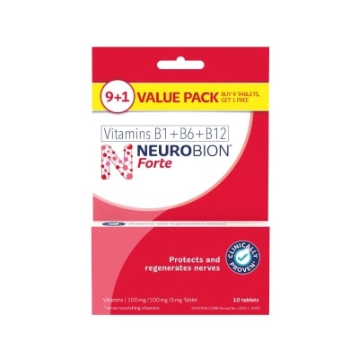 NEUROBION NEUROBION Forte 9 Plus 1 Promo Pack