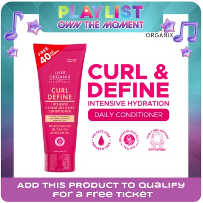 LUXE ORGANIX - Curl Define Intensive Hydration Daily Conditioner 210ml