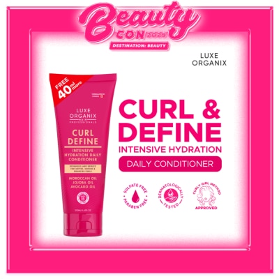 LUXE ORGANIX Curl Define Intensive Hydration Daily Conditioner 210ml