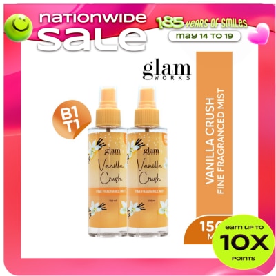 GLAMWORKS - Vanilla Crush Fine Fragrance Mist 150ml