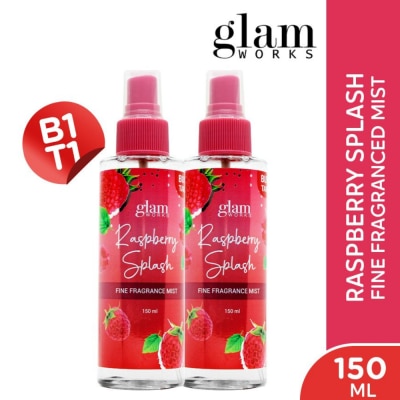 GLAMWORKS - Raspberry Splash Fine Fragrance Mist 150ml