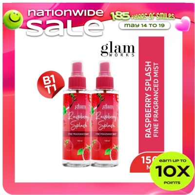 GLAMWORKS - Raspberry Splash Fine Fragrance Mist 150ml