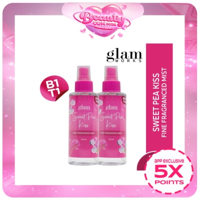 GLAMWORKS - Sweet Pea Kiss Fine Fragrance Mist 150ml