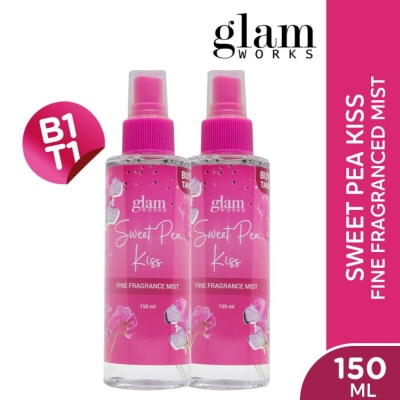 GLAMWORKS - Sweet Pea Kiss Fine Fragrance Mist 150ml