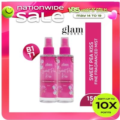 GLAMWORKS - Sweet Pea Kiss Fine Fragrance Mist 150ml
