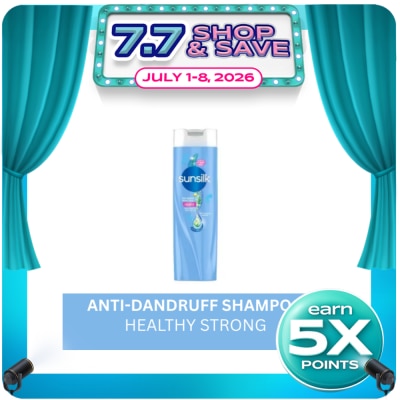 SUNSILK - SUNSILK Shampoo Anti-Dandruff Healthy Strong 330ML