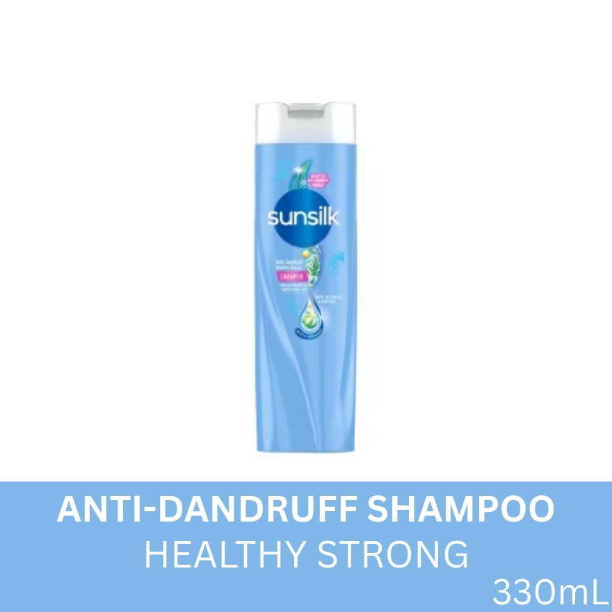 SUNSILK Shampoo Anti-Dandruff Healthy Strong 330ML